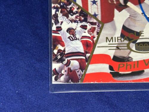 #37 Phil Verchota signiert 1995 Signature Rookies Miracle on Ice 1980 Goldmedaille - Bild 4 von 11