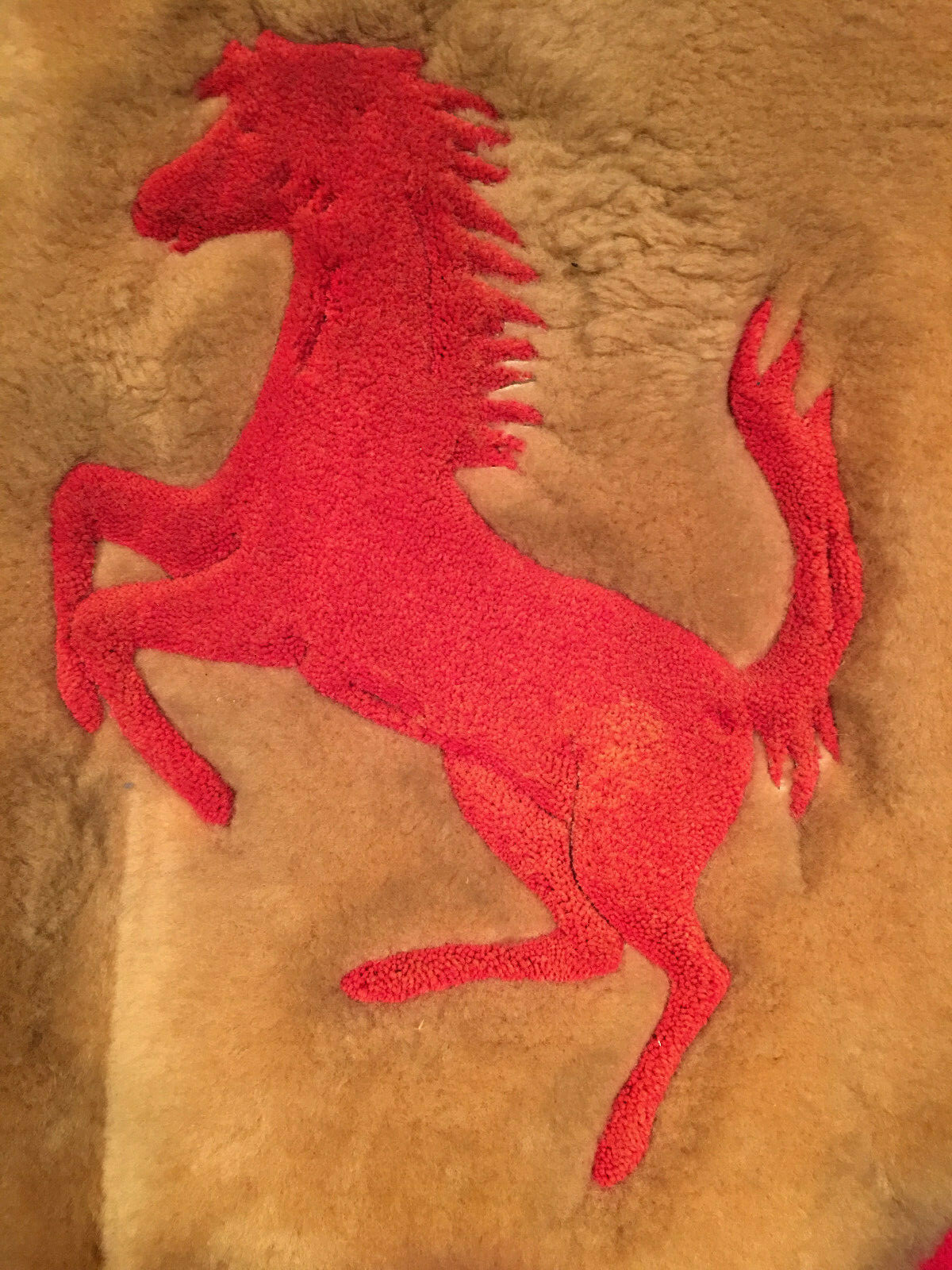 FERRARI 1985 308-4V CUSTOM KEITH COLLINS MOUTON CARPET OVERLAYS FROM BHMA 