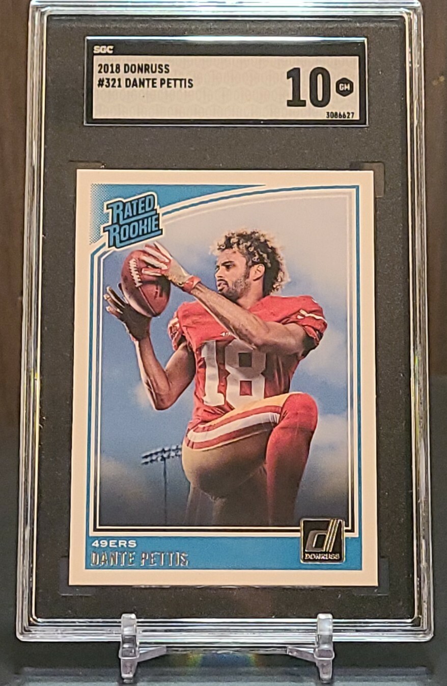 Dante Pettis Panini Donruss #321 Base