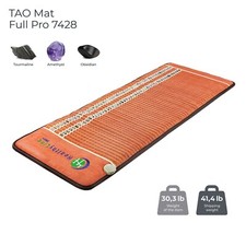 HealthyLine TAO Heating Pad Far Infrared Gemstones PEMF Pain Therapy 74x28