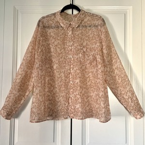 sheer blouse forever 21