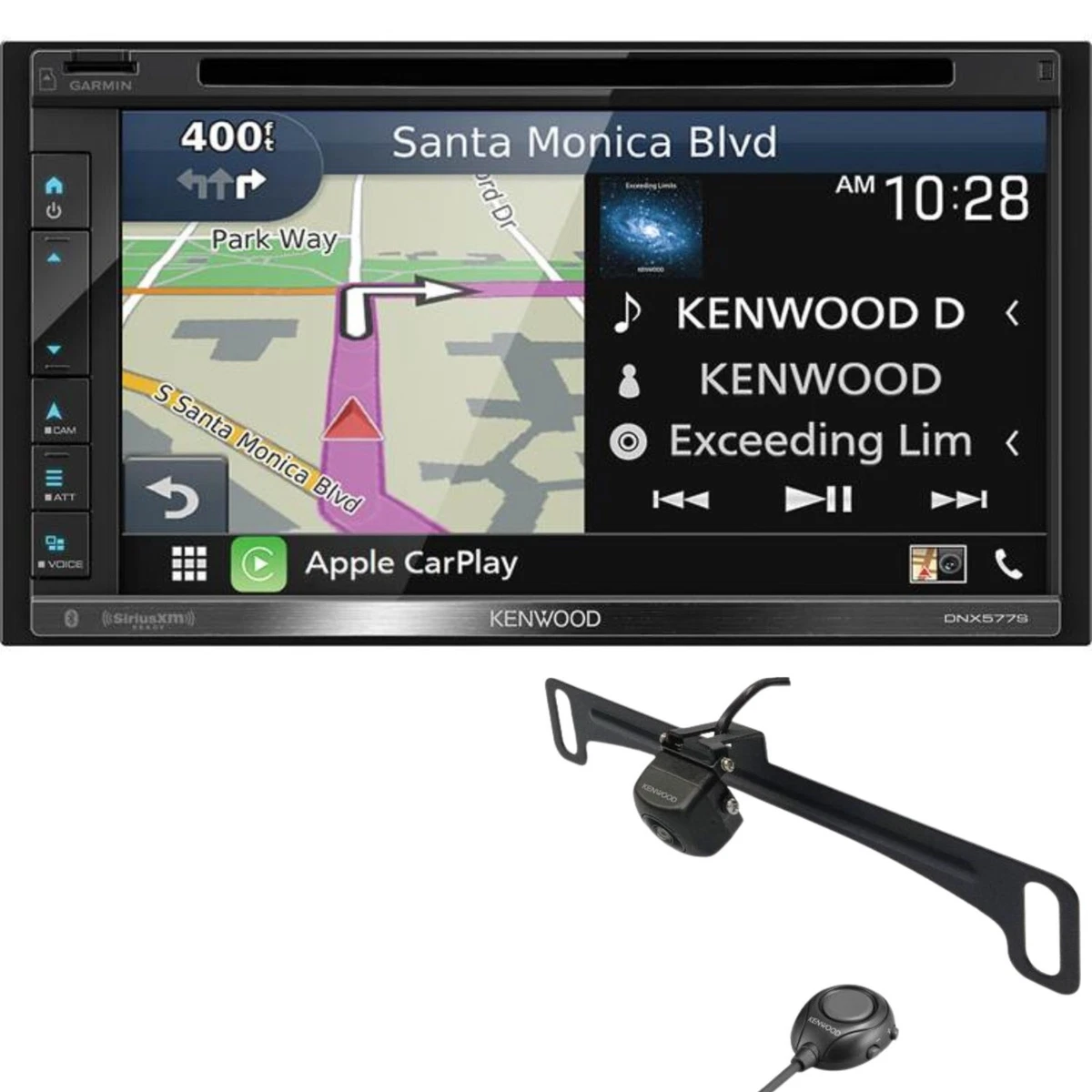 Kenwood Video In-Dash Units with GPS with Lifetime Map Updates for