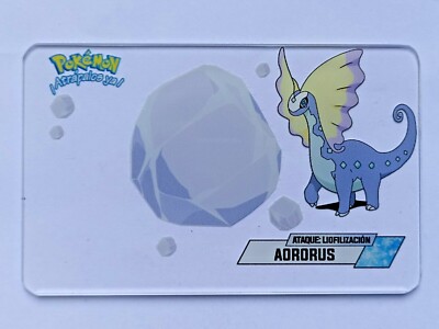 POKEMON POWER ATTACK CARD #699 AURORUS Trading Card Game TCG PERU 2022