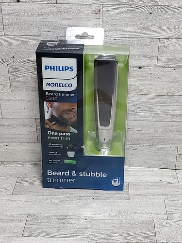 Philips Norelco Cordless Beard & Stubble Trimmer Series 5500 *Used | eBay