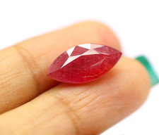 Marquise Cut 15 x 7 mm Natural Ruby Red Color 5.32 Ct Loose Certified Gemstone
