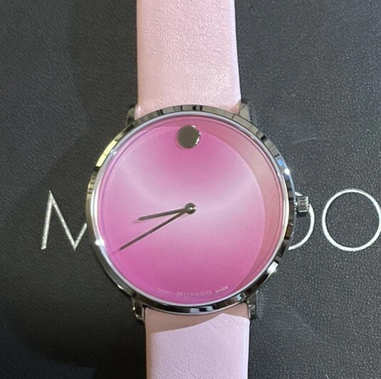 Pink movado new arrivals