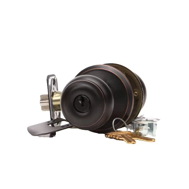 Pomos y Negro Latón georgiano Palancas