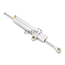 375mm Long Double Tube Steering Damper Universal For HONDA KAWASAKI Harley KTM