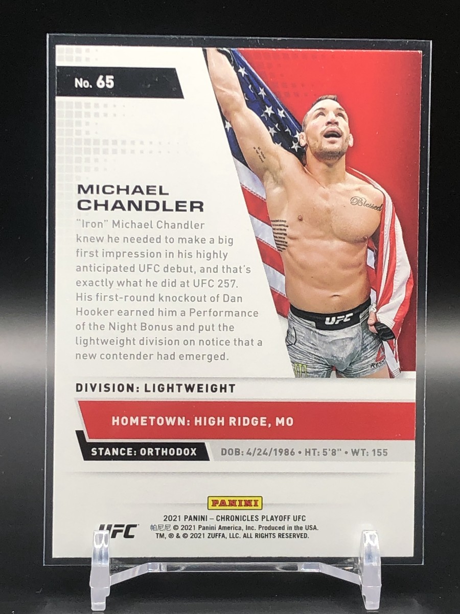 2021 Panini Chronicles UFC #65 Michael Chandler