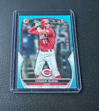 2023 Bowman Draft Connor Burns 1st Bowman Sky Blue Parallel 371/499