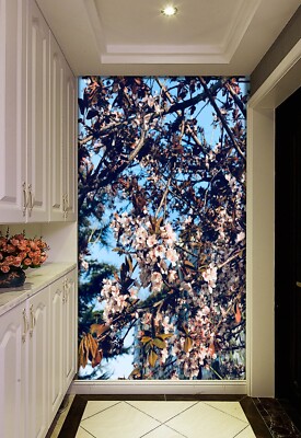 3D Petals Branches ZHUA52403  Wallpaper Wall Murals Removable Self-adhesive Ann