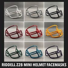 Riddell Z2B Plastic Mini Helmet Facemask Repl...