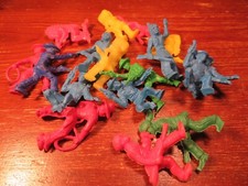 Vintage Lido cowboys and Indians, lot of 17