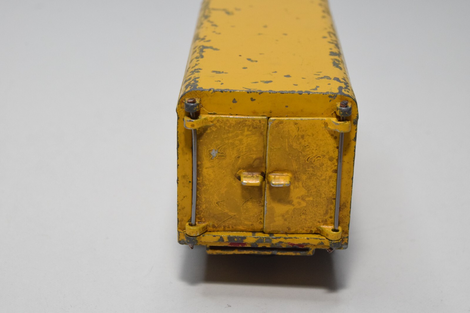 B48 1:43 DINKY TOYS 514 GUY VAN TRUCK WEETABIX YELLOW EXC. COND.