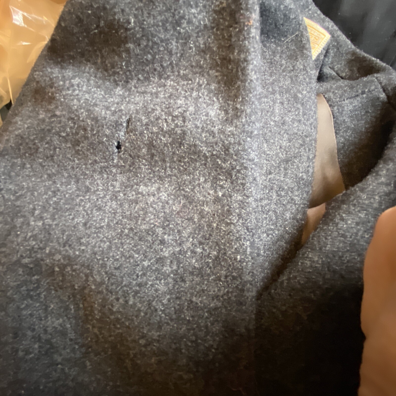 Pendleton Wool Blazer Gray/Black Button Up Womans… - image 4