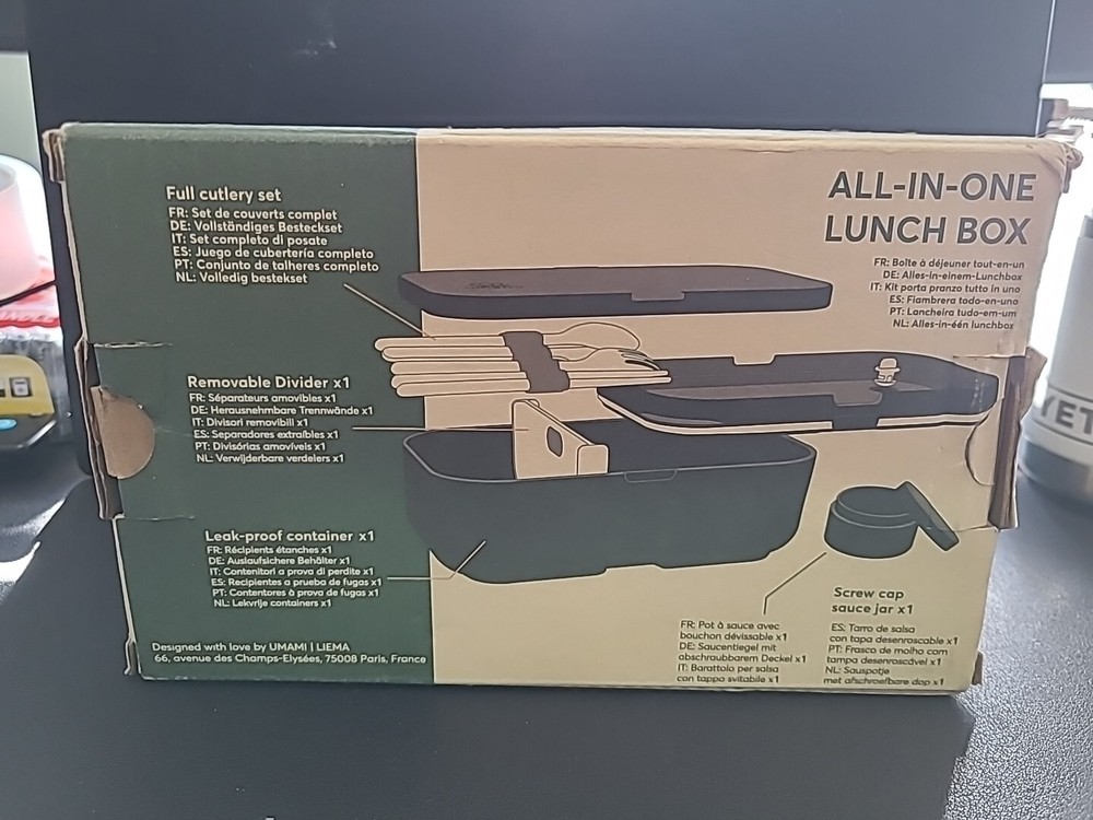 Umami Bento Box Set with Utensils and Carrying Band