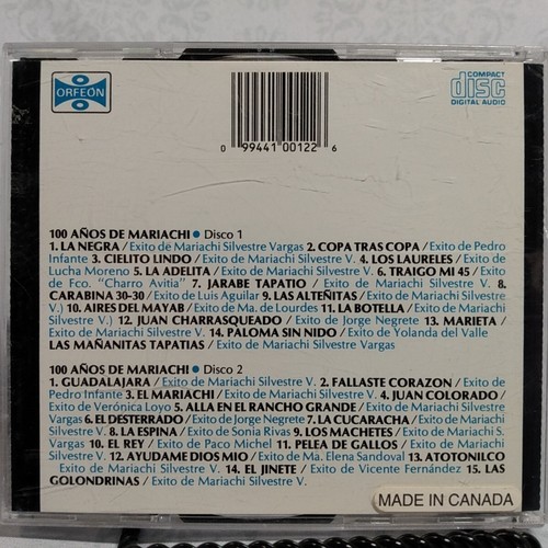 100 ANOS DE MARIACHI: 30 EXITOS - V/A - 2 CD - EXPLIZITER TEXTIMPORT - Bild 2 von 4