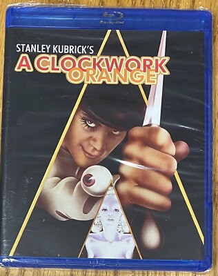 A Clockwork Orange Blu-ray Malcolm McDowell, Patrick Magee Brand New