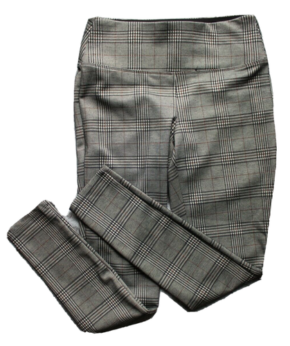 Apt 9 Women's Black/Brown Plaid Pull-On 