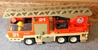 Vintage 1981 Playmobil 3781 Fire Engine Ladder Truck Set w/ Driver 2222