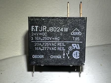 JRJB024W 24VDC 20A 4-pin Power Relay New