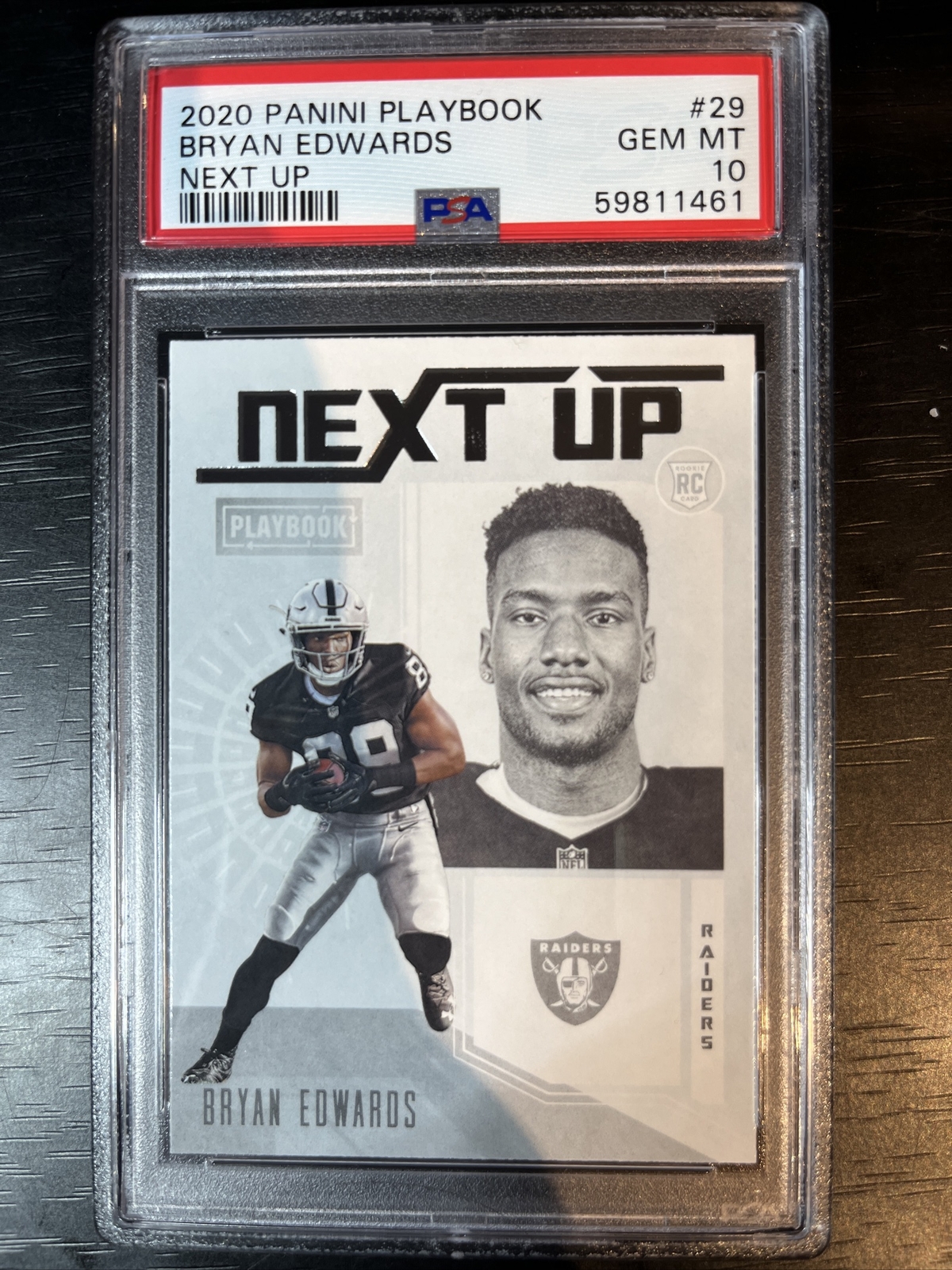 Bryan Edwards Panini Playbook Next Up #29 Base