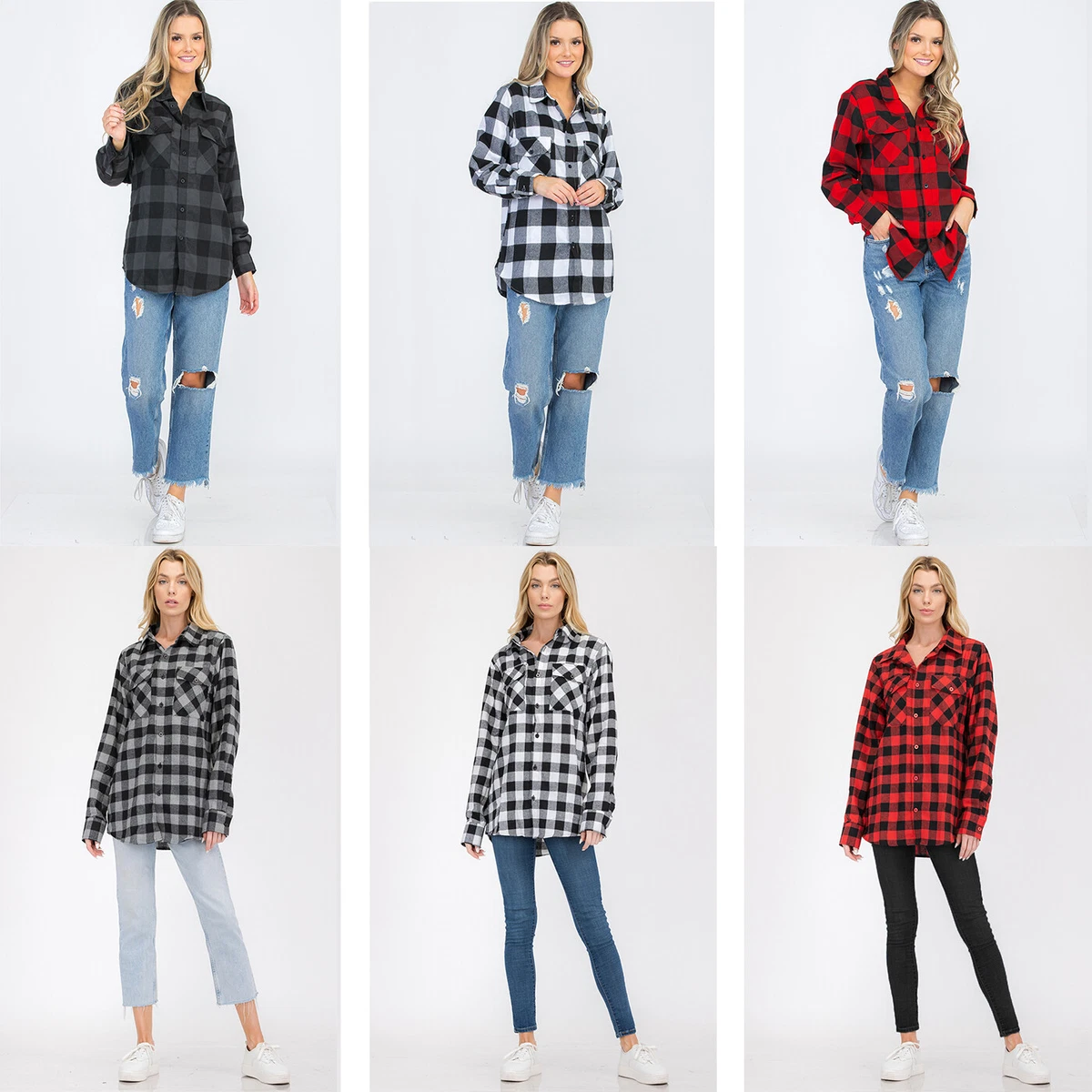 boyfriend fit flannel