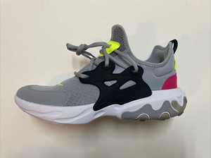 nike react presto wolf grey