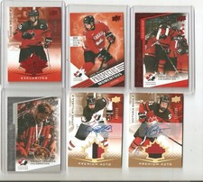 2021 UD Team Canada Juniors Auto/Jersey Patch Chase Stillman/199