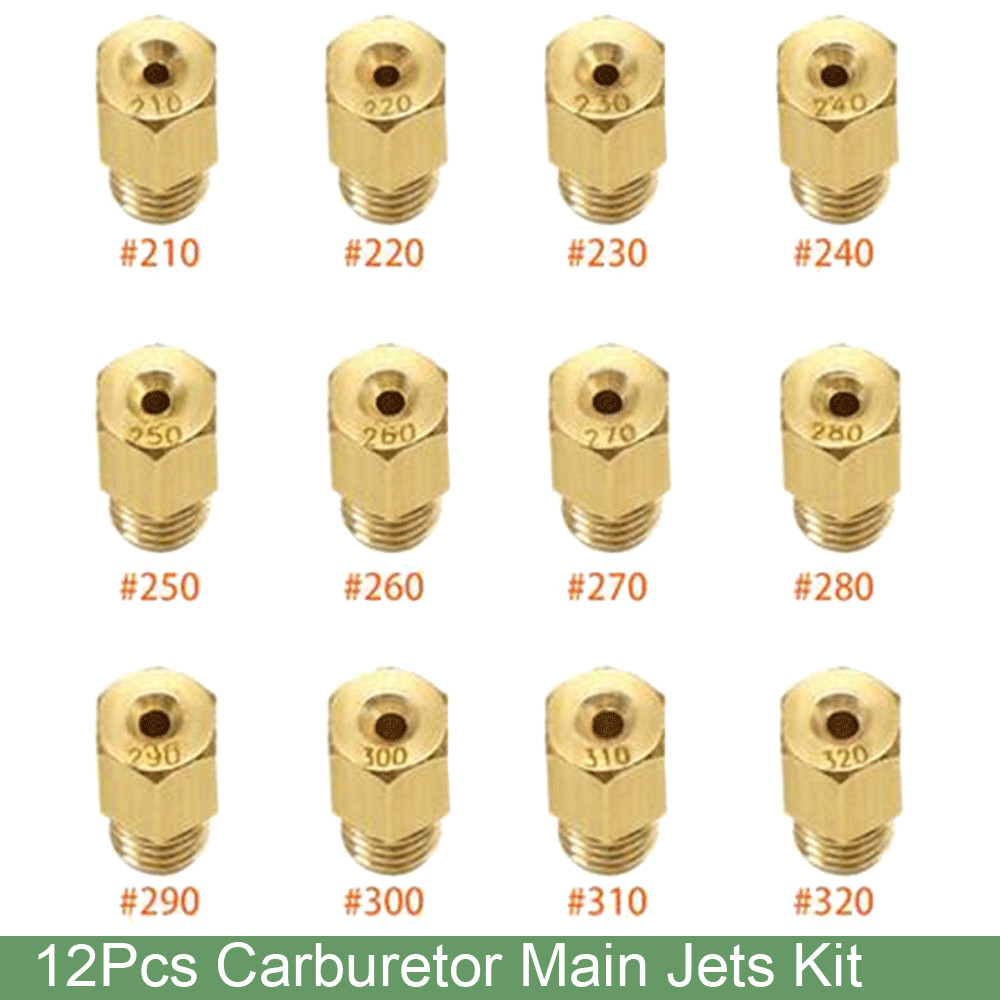For Mikuni VM TM TMX Carburetor Main Jets Set # 210-260 270 280 290 300 310 320