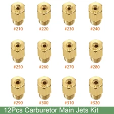 For Mikuni VM TM TMX Carburetor Main Jets Set # 210-260 270 280 290 300 310 320