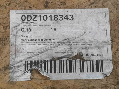Bevel Gear Drive DZ101834 Suitable for John Deere Skidder Log 748L, 848L, 948L - Picture 6 of 6