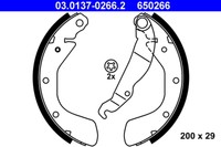 Bremsbacken Opel Astra/Corsa/Tigra 1.0-1.6/1.7 D 82-00