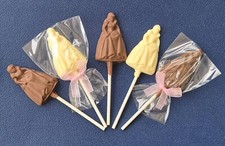 CHOCOLATE PRINCESS LOLLIPOP SWEETS PARTY BAG FILLERS/GIFT/STOCKING/CHRISTMAS