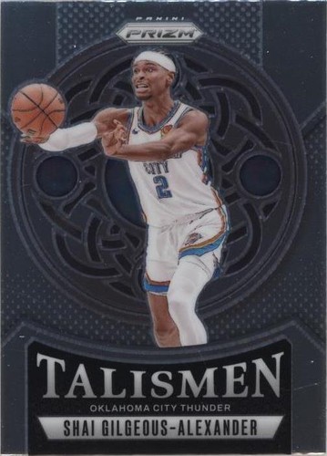 2024-25 Panini Prizm SHAI GILGEOUS ALEXANDER DOMINANCE SILVER