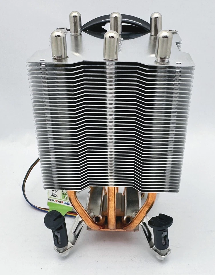 Titan Copper Heatpipe Intel LGA 775/1156/1366 CPU Cooler, 95mm Ball Bearing Fan - Image 4 of 4