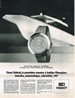 ADVERTISEMENT 1970 TISSOT watch SIDERAL