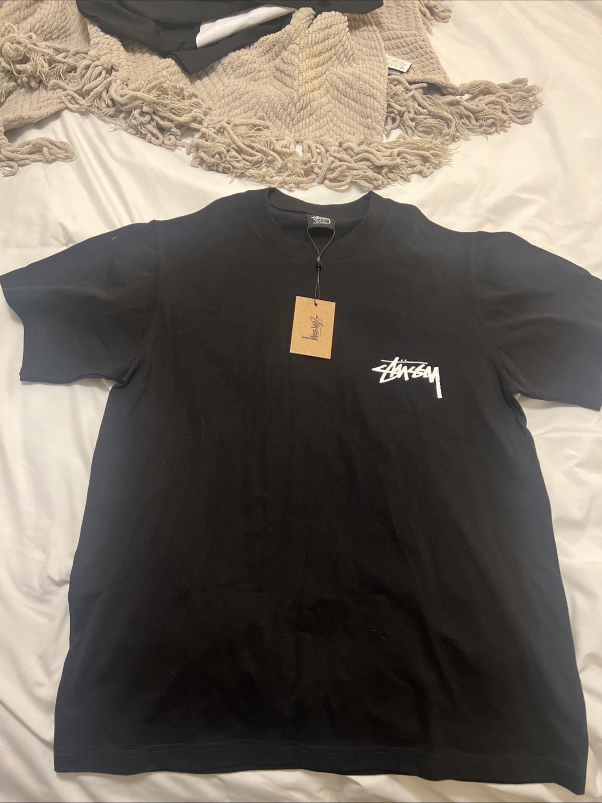 Stussy Black Cherry T-Shirt Men's Size Small