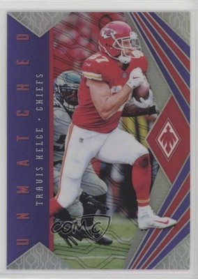 2018 Panini Phoenix Unmatched Purple 10/75 Travis Kelce #17 1g04