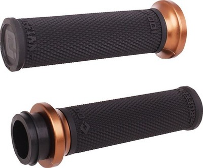 ODI Ruffian Grips Black/Bronze #V30HTWB-R Harley Davidson