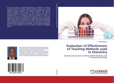 Paul Mutwiwa | Evaluation of Effectiveness of Teaching Methods used in Chemistry
