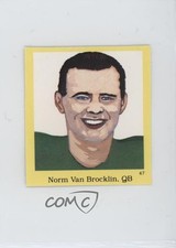 1990 Norm Van Brocklin #47 HOF 0au4