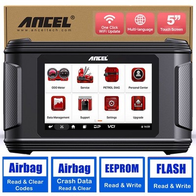 Ancel AR500 Car Scanner OBD2 SRS Crash data Clear Air-bag Module Repair Tool