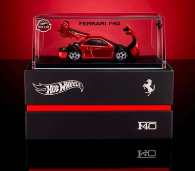 Hot Wheels RLC Ferrari F40 1:64 Exclusive Red Line Club Mattel Creation Preorder