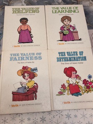 ANN DONEGAN JOHNSON - VALUE TALE - LOT OF 4 HARDCOVER BOOKS - SEE PHOTOS