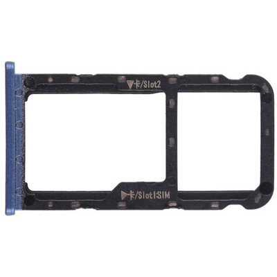 SIM Tray SD Card Slot Compatible With Huawei Mate 10 Lite Nova 2i Blue