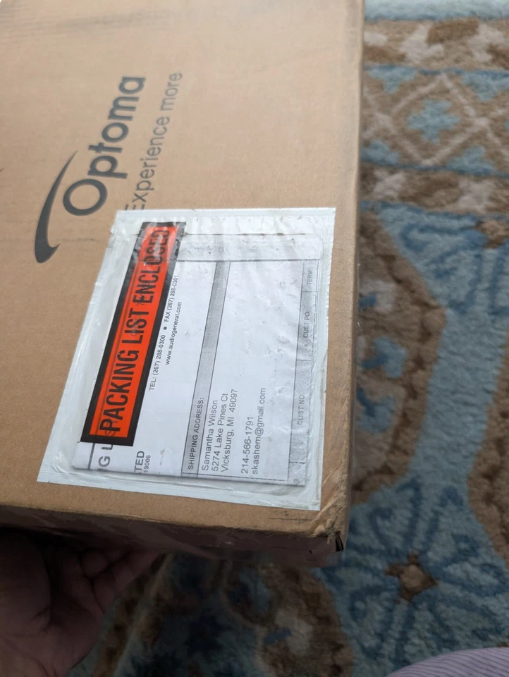 Optoma ZH420 3D DLP Laser Projector - 16:9 - White Factory Refurbished  - Image 4 of 4