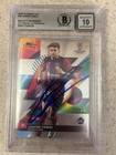 2023-24 Topps Finest UEFA CC #50 Lamine Yamal Signed Rookie RC Beckett Auto 10