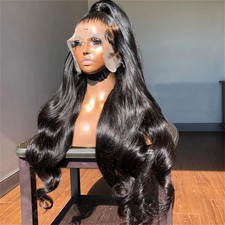 13x6 Hd Lace Frontal Wig Human Hair 4x4 5x5 Glueless Closure Wig 360 Full Lace