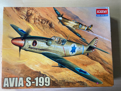 Academy 2202 Avia S-199 1:48 ovp